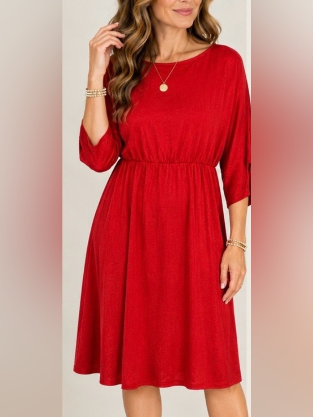 Vintage Sears Red Dress